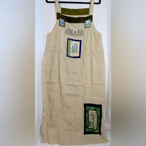 100 linen vintage linen dress